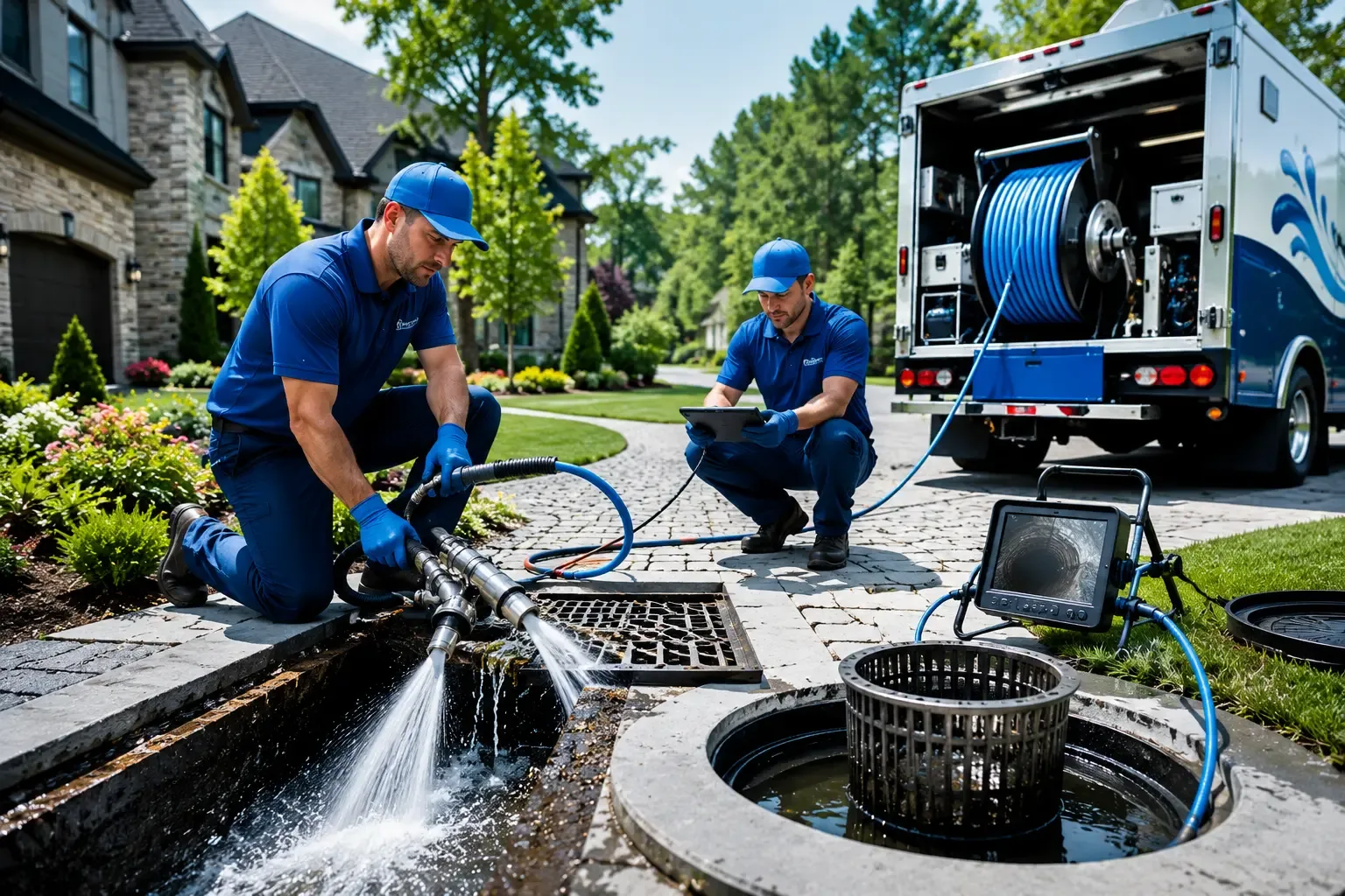 Local outdoor drain cleaning professionals in Holstein, NE