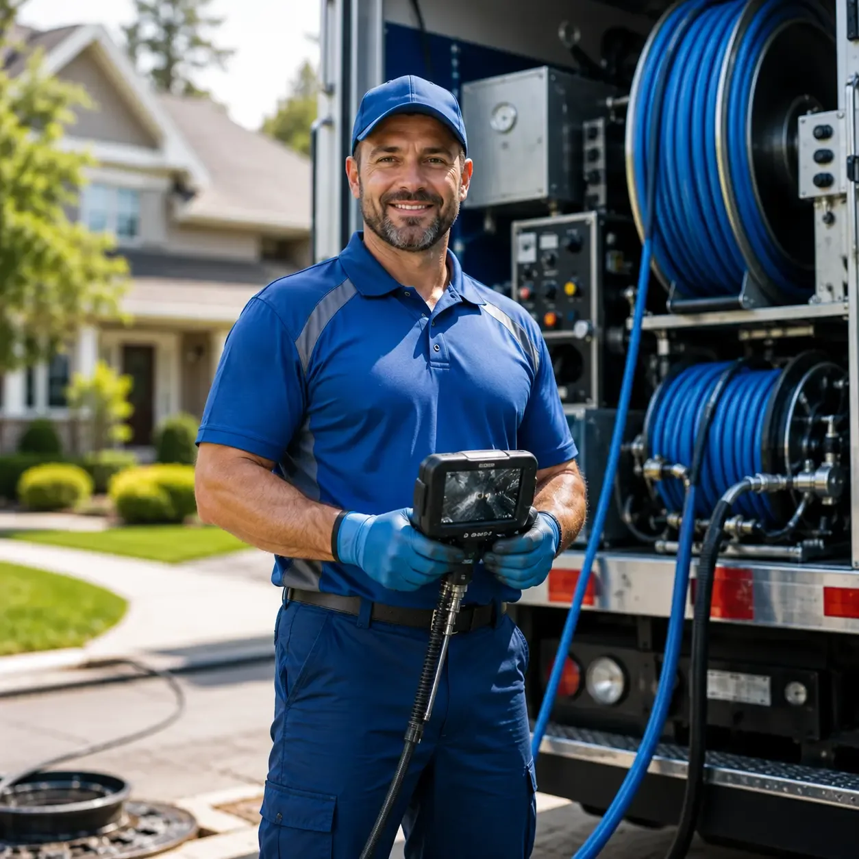 Local outdoor drain cleaning specialists in Holstein, NE